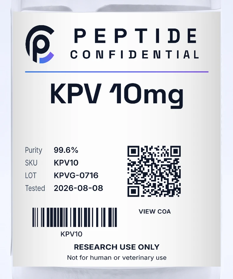 KPV 10mg label