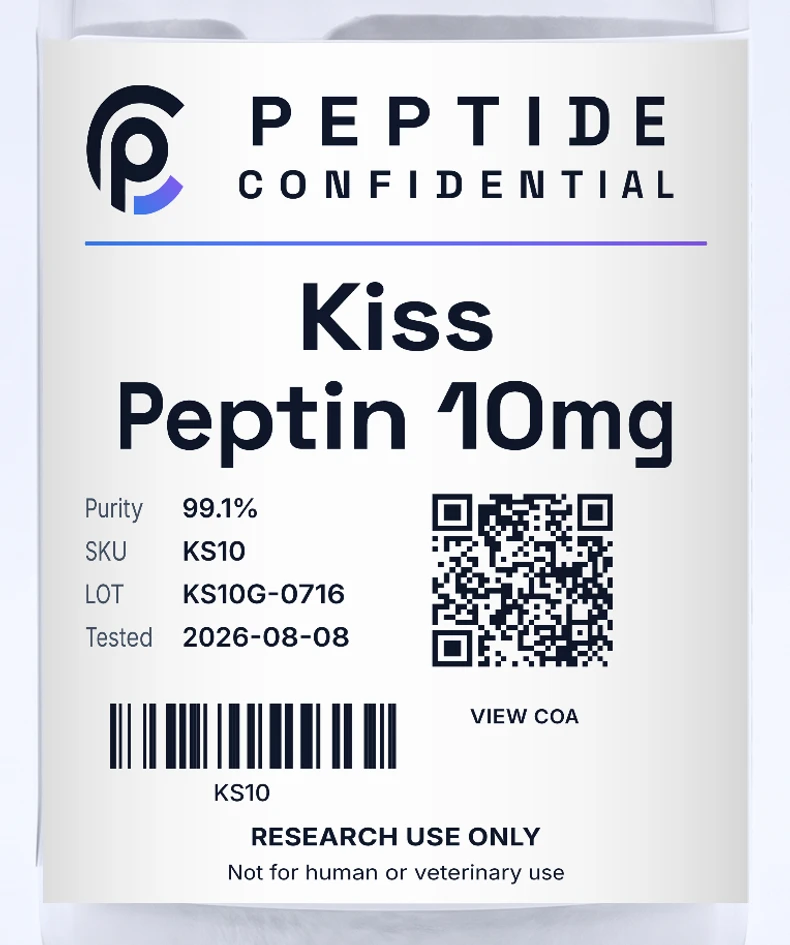 Kiss Peptin 10mg label